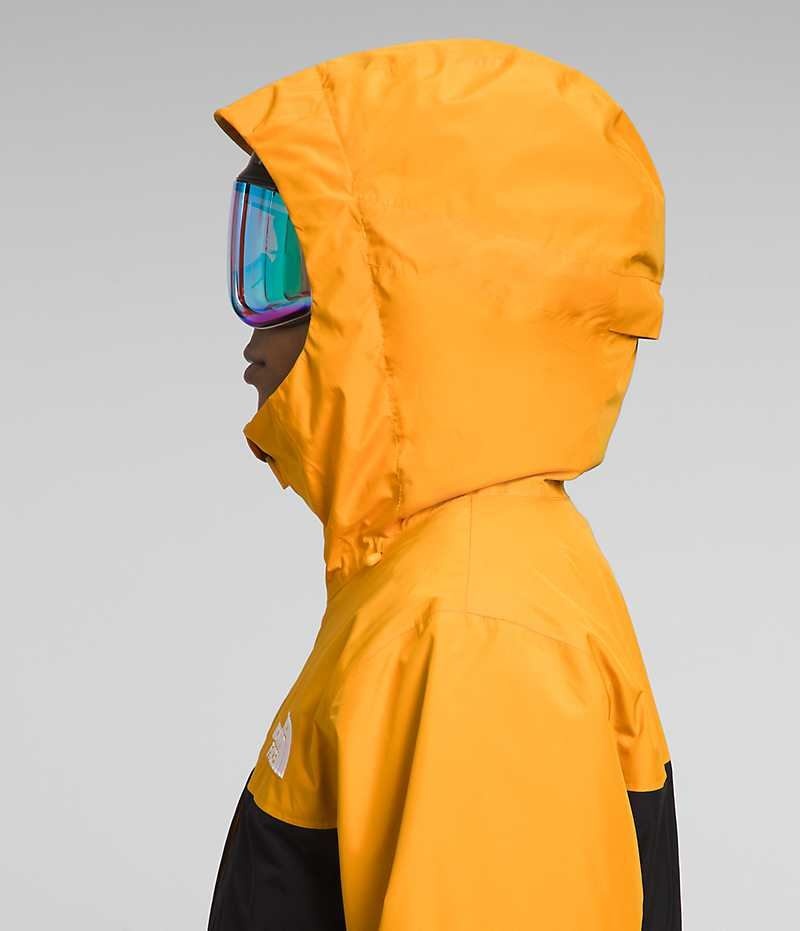 Veste À Capuche The North Face ThermoBall™ Eco Snow Triclimate® Homme Doré Noir | FRANCE SIUNL