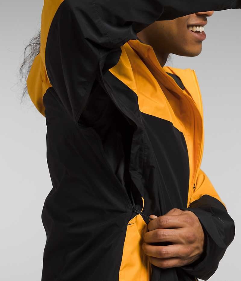 Veste À Capuche The North Face ThermoBall™ Eco Snow Triclimate® Homme Doré Noir | FRANCE SIUNL