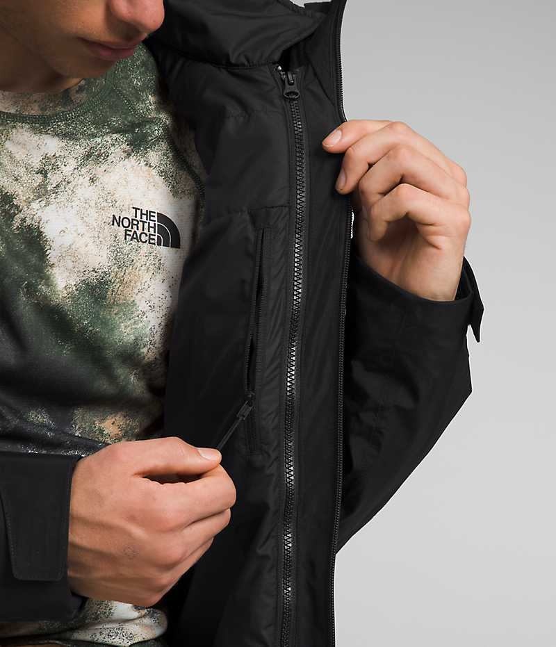 Veste À Capuche The North Face ThermoBall™ Eco Snow Triclimate® Homme Noir | PARIS ITDMU