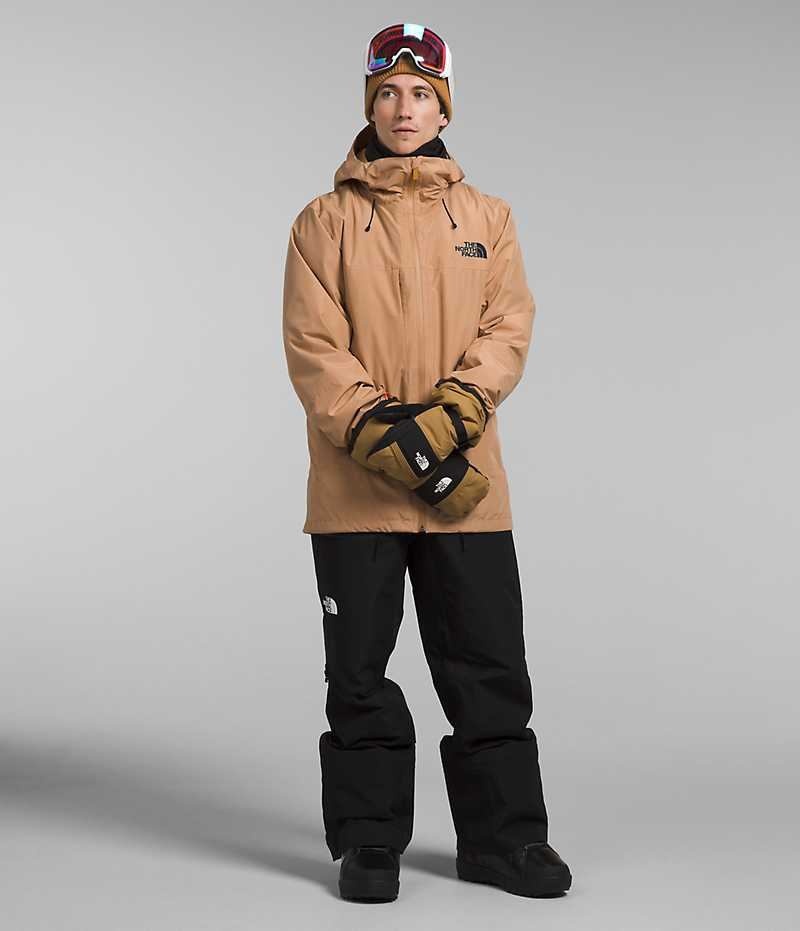 Veste À Capuche The North Face ThermoBall™ Eco Snow Triclimate® Homme Kaki | FRANCE VQANL