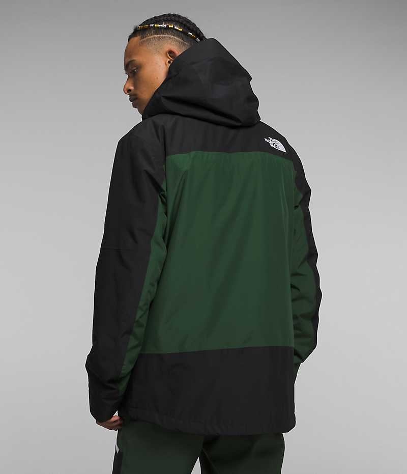 Vestes Isolées The North Face Clement Triclimate® Homme Vert Noir | PARIS ABVFQ