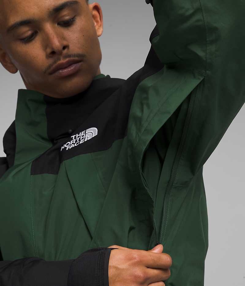 Vestes Isolées The North Face Clement Triclimate® Homme Vert Noir | PARIS ABVFQ