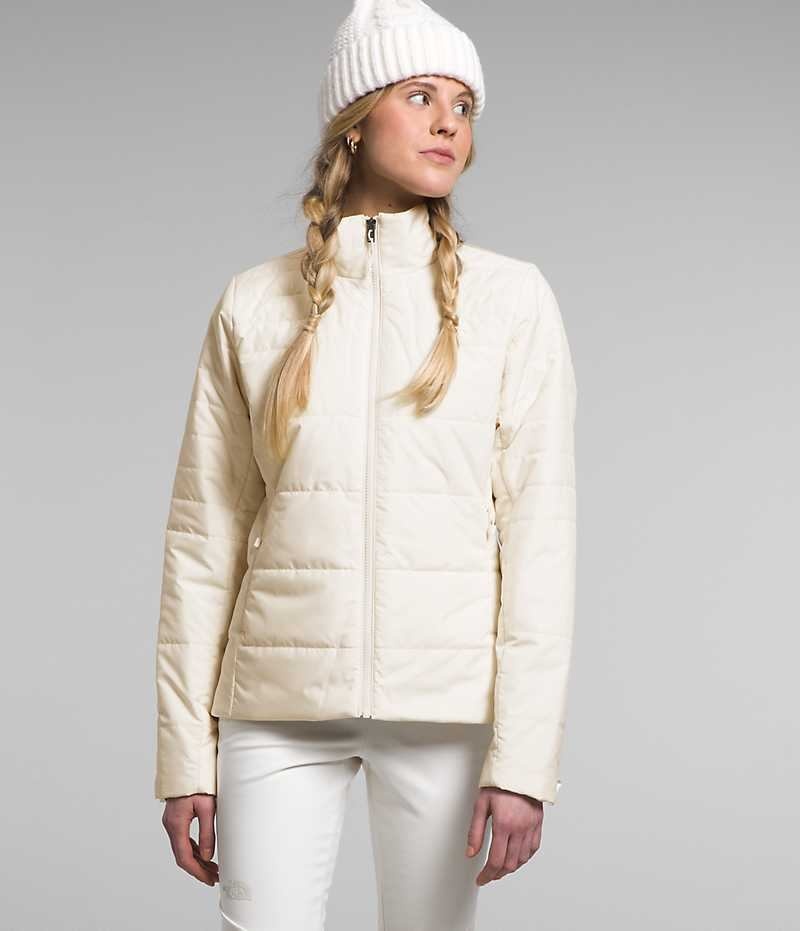 Vestes Isolées The North Face Clementine Triclimate® Femme Blanche | FRANCE SFGVJ