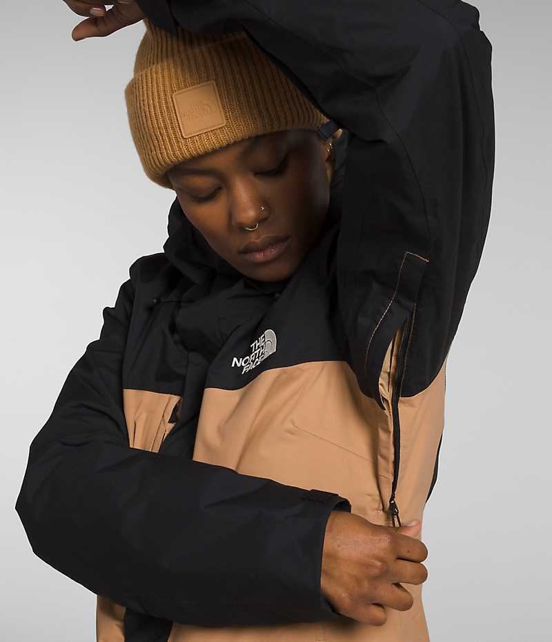 Vestes Isolées The North Face Freedom Femme Noir Kaki | FR MUPKH