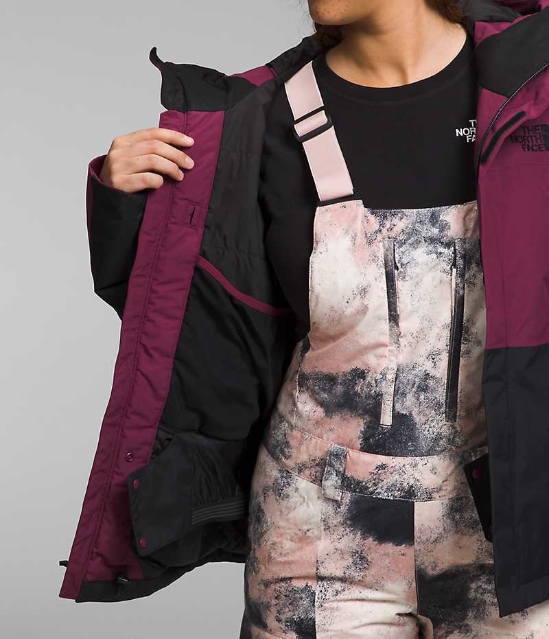 Vestes Isolées The North Face Freedom Femme Rouge Noir | PARIS BNKEY