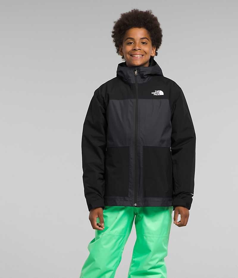 Vestes Isolées The North Face Freedom Triclimate® Garcon Noir | FRANCE VWODC