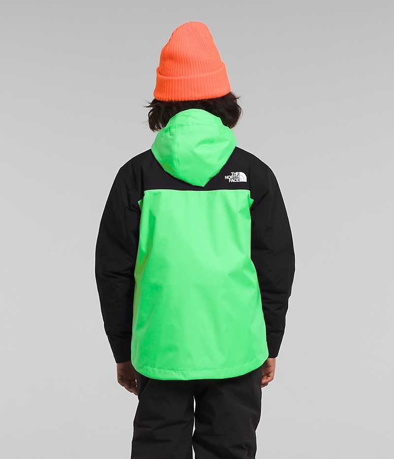 Vestes Isolées The North Face Freedom Triclimate® Garcon Vert Noir | PARIS RJUZQ