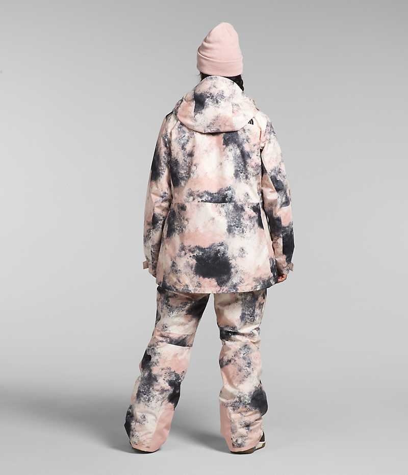 Vestes Isolées The North Face Plus ThermoBall™ Eco Snow Triclimate® Femme Rose | FRANCE XYMKO