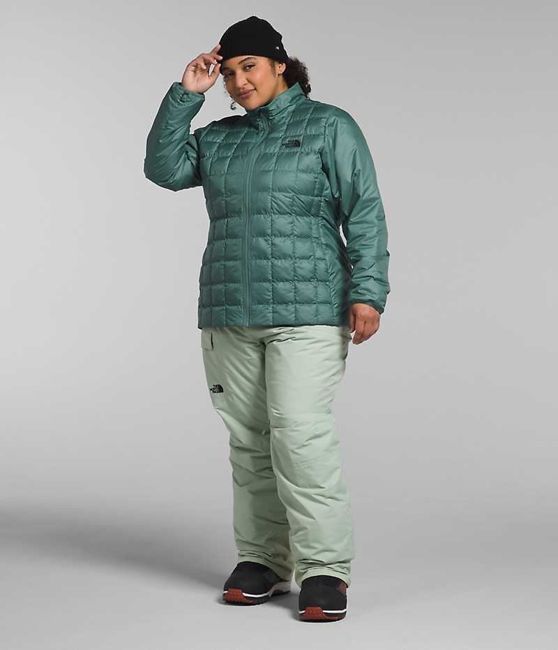 Vestes Isolées The North Face Plus ThermoBall™ Eco Snow Triclimate® Femme Vert | FR ADHGN