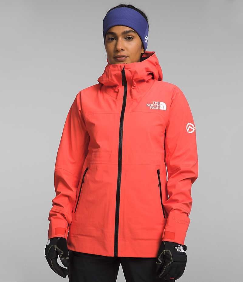 Vestes Isolées The North Face Summit Series Chamlang FUTURELIGHT™ Femme Orange | FR NWYQE