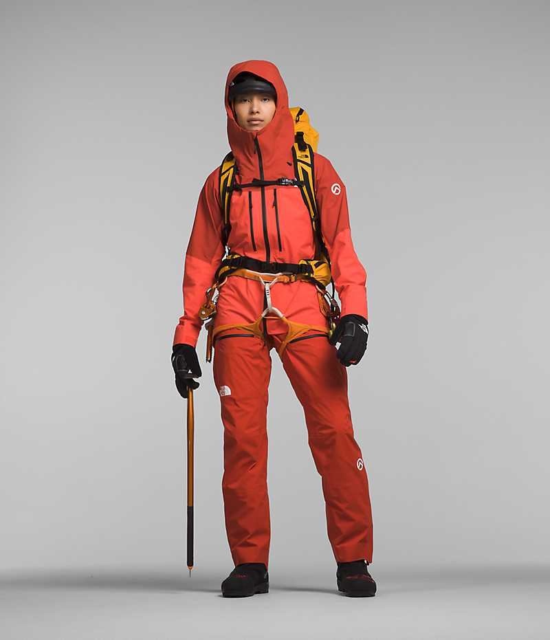 Vestes Isolées The North Face Summit Series Pumori GTX Pro Femme Orange | PARIS YHSVZ