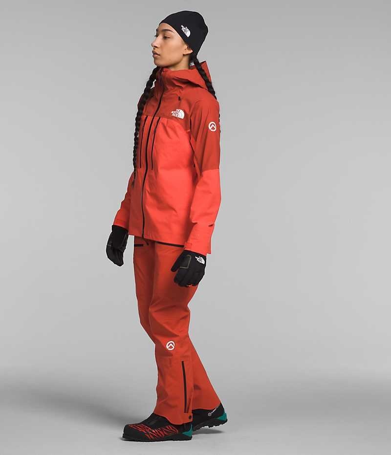 Vestes Isolées The North Face Summit Series Pumori GTX Pro Femme Orange | PARIS YHSVZ