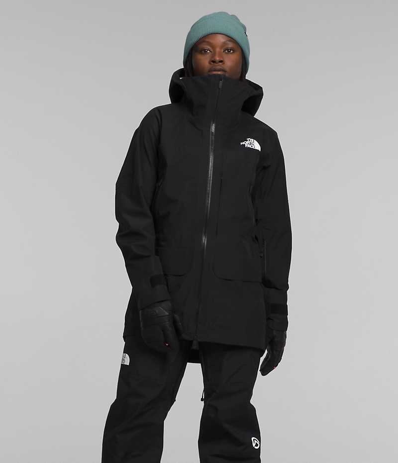 Vestes Isolées The North Face Summit Series Verbier GTX Femme Noir | PARIS QXELO