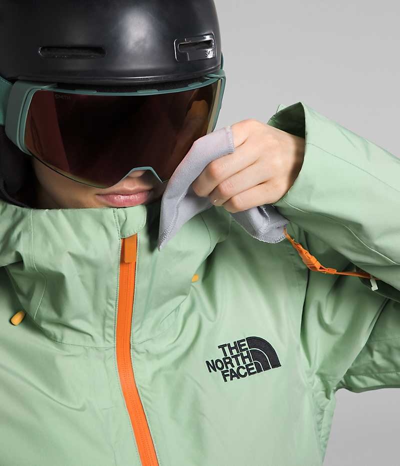 Vestes Isolées The North Face ThermoBall™ Eco Snow Triclimate® Femme Menthe | FR DZLPW