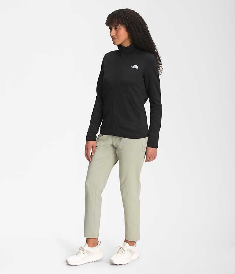 Vestes Polaires The North Face Canyonlands Full-Zip Femme Noir | FR DFYJZ