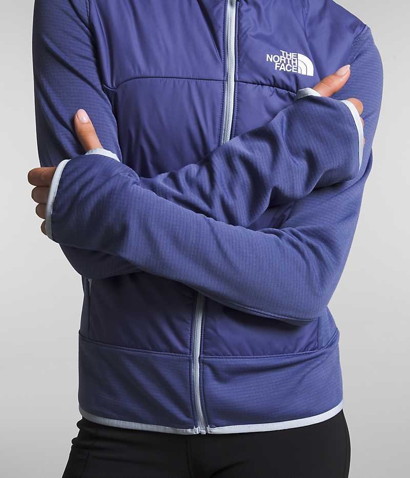 Vestes Polaires The North Face D'hiver Warm Pro Femme Bleu | FRANCE BEXZR