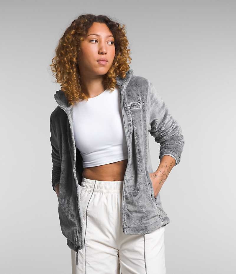 Vestes Polaires The North Face Osito Femme Grise | FR VHKAR