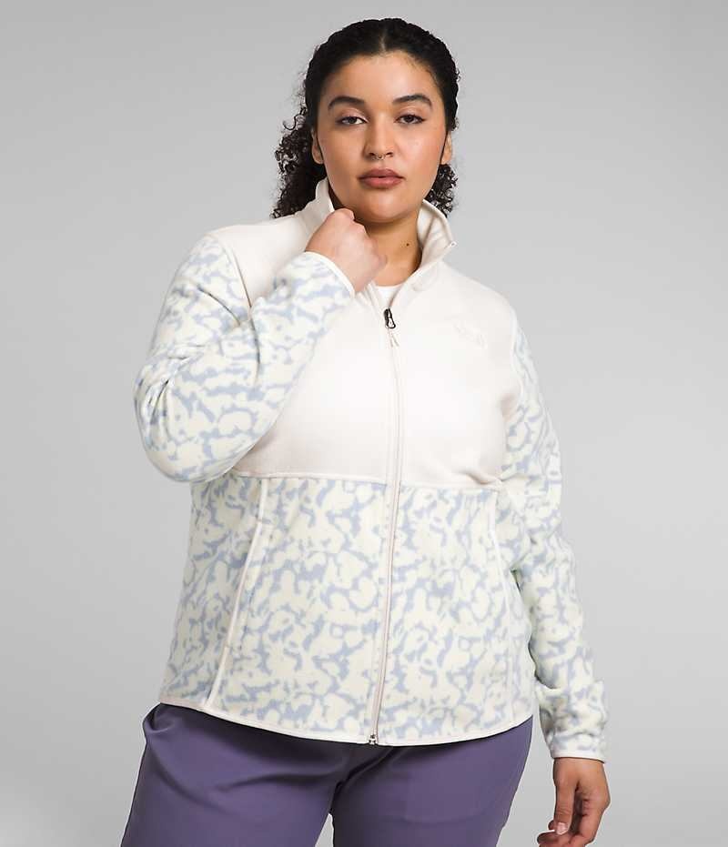 Vestes Polaires The North Face Plus Alpine Polartec® 100 Femme Blanche | FR EVZHA