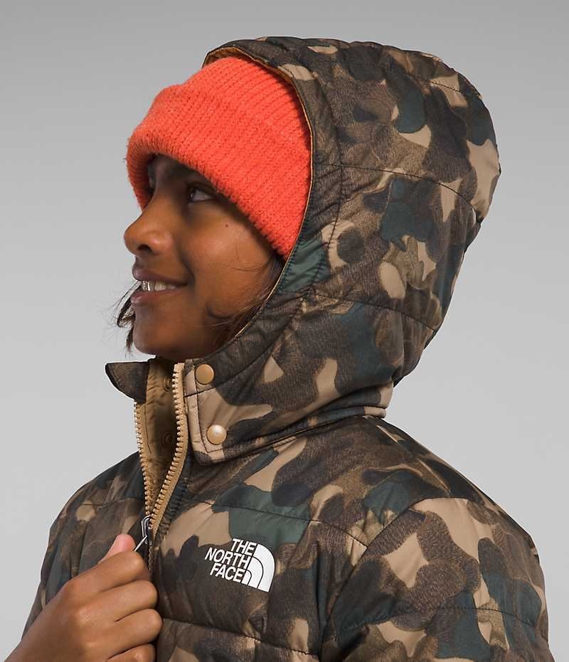 Vestes Polaires The North Face Reversible Mt Chimbo Full-Zip Encapuchonné Garcon Camouflage | FRANCE HXVKC
