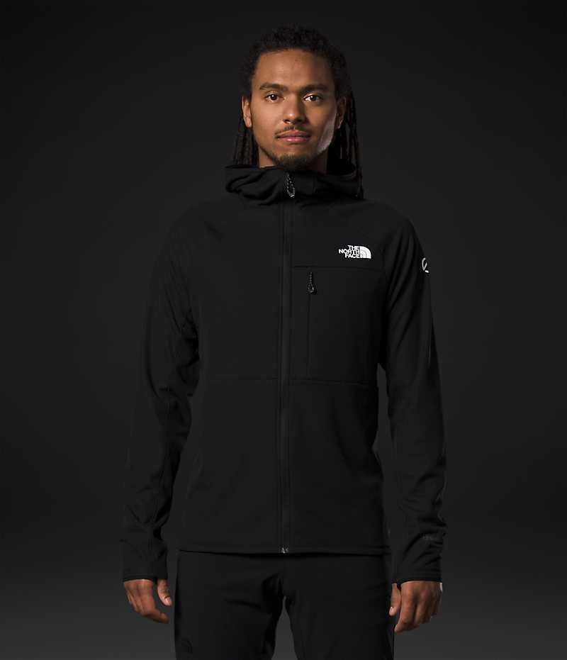 Vestes Polaires The North Face Summit Series FUTUREFLEECE™ Full-Zip Hoodie Homme Noir | FR LAUOX