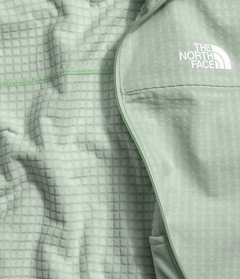 Vestes Polaires The North Face Tekware™ Grid Full-Zip Femme Menthe | FRANCE UPXAI